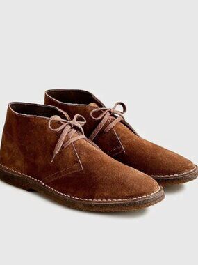 NIB Unisex J Crew Macalister Boot Bootie Auburn Suede | Size 10